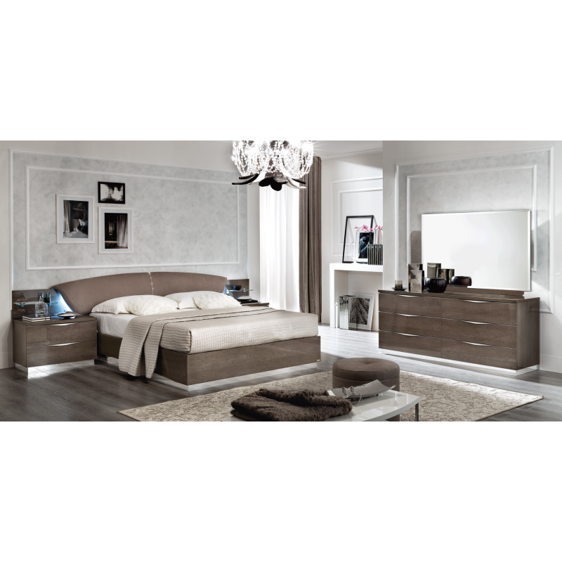 Platinum Drop Bedroom Set