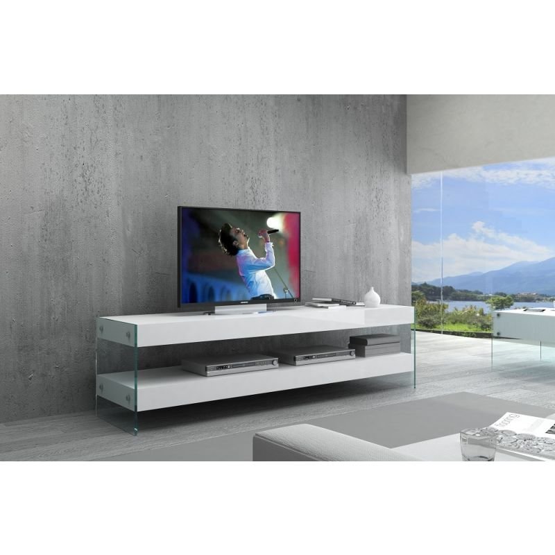 Cloud TV Stand, White