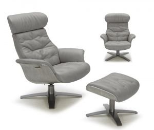 The Karma Lounge Chair, Grey