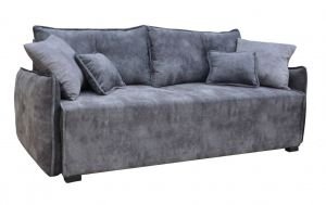 Nino Fabric Sofa Bed, Grey 