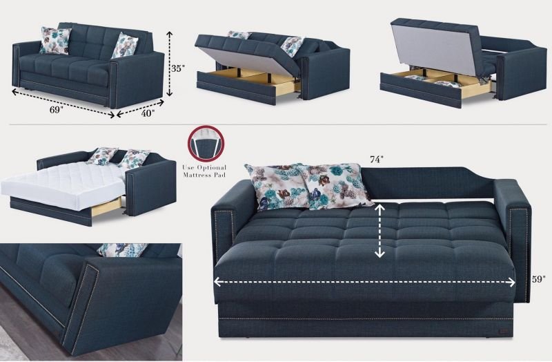 GRANADA　SMALL COUCH　(左COUCH) Palliser® Furniture Granada Power Wall-Away Sofa With