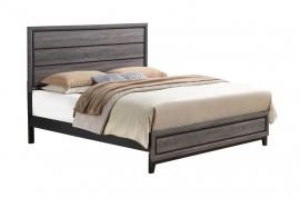 Kate Queen Size Bed, Grey