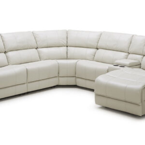 002 Motion Leather Sectional