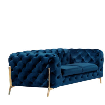 Chester Loveseat Blue