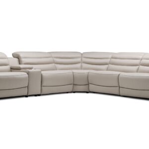 177H Motion Leather Sectional
