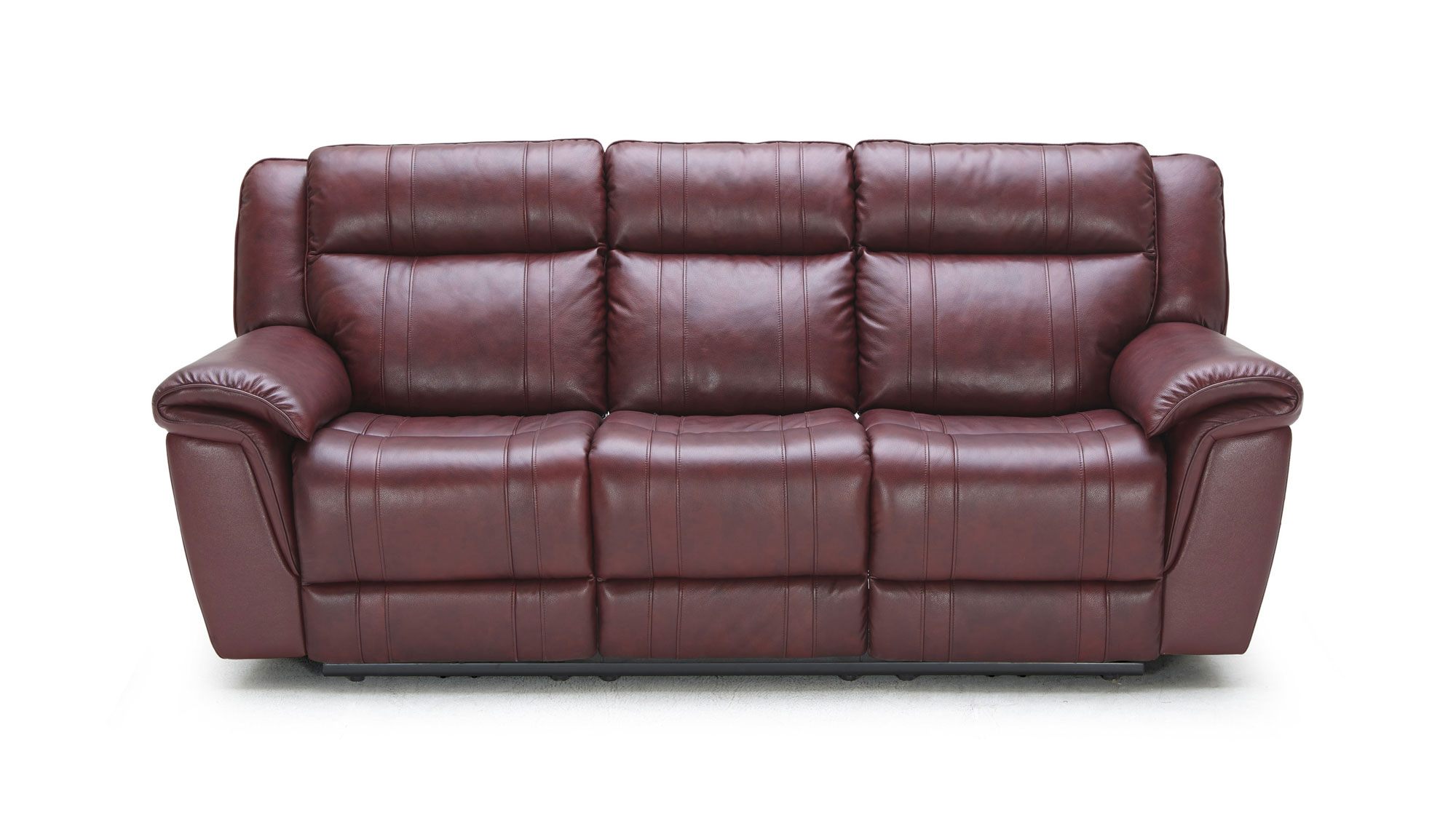 1975 Motion Leather Sofa, Love, and Chair