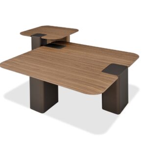 LP 467E4 Coffee Table Walnut
