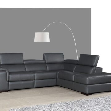 Agata Premium Leather Sectional