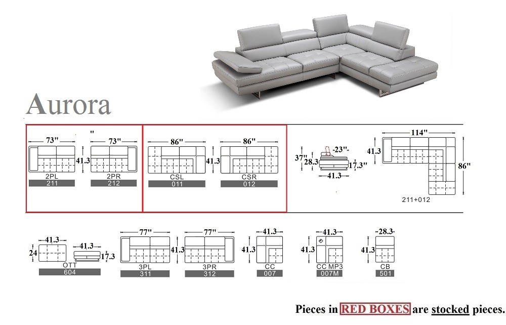 Aurora Sectional by J&M - Image 4