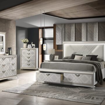 Brickfield Modern Bedroom with Storage
