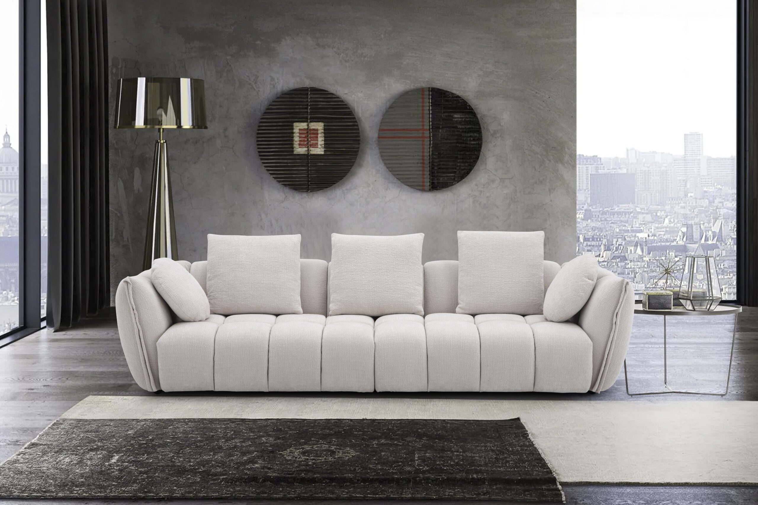 Lennox Fabric Sofa - Image 5