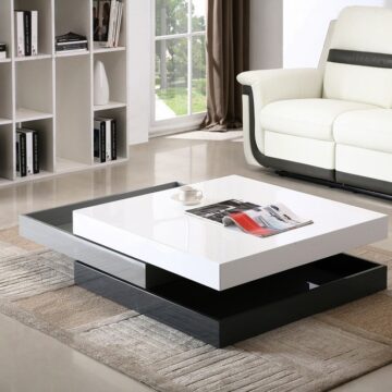 Modern Rotary Coffee Table CW01