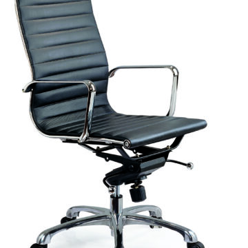 Comfy High Back Office Chair In Black