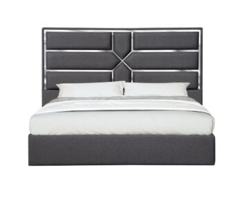 Da Vinci Bed in Charcoal