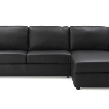 Elizabeth Premium Sectional Sleeper in Black