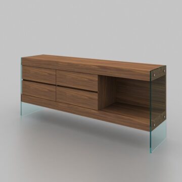 Chestnut Table & Elm Accessories