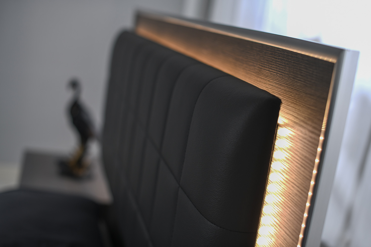 Giulia Bedroom Collection in Matt Grey Oak - Image 4