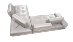 I763 Sectional in Light Grey