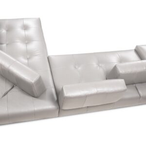 I763 Sectional in Light Grey