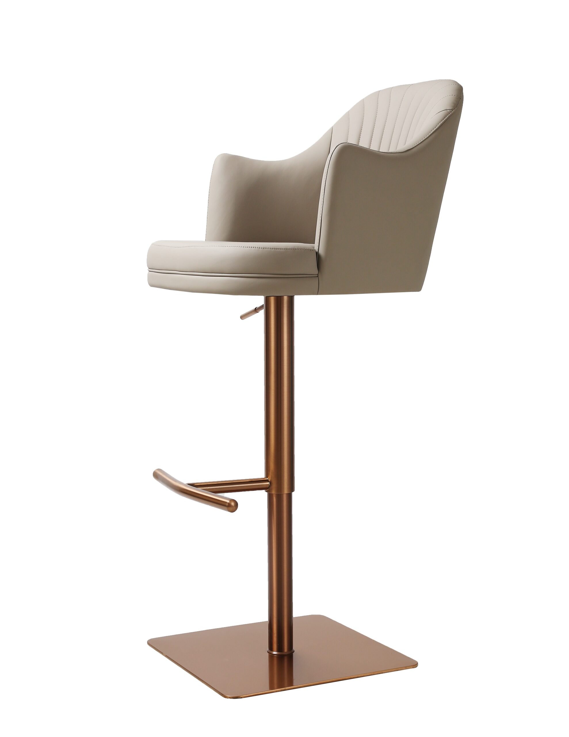 K C418A-58 Beige Barstool