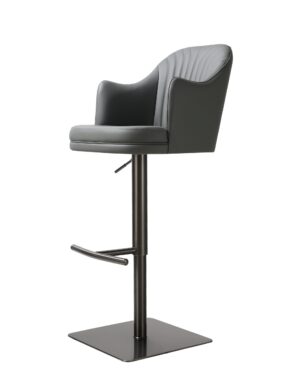 K C418A-58 Charcoal Barstool