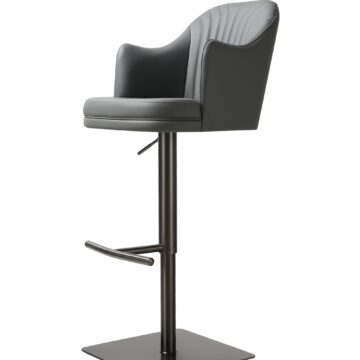 K C418A-58 Charcoal Barstool