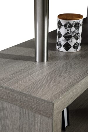 KD002 Modern Office Desk in Matte Grey