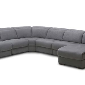 037 Motion Leather Sectional