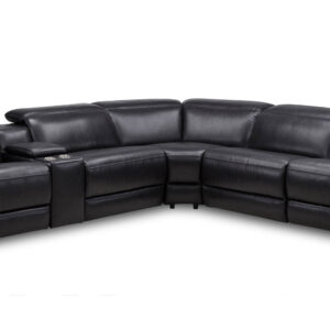 253H Motion Leather Sectional