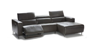 C102R Motion Leather Sectional