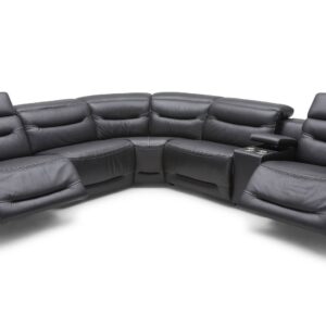 R079-01 Motion Leather Sectional