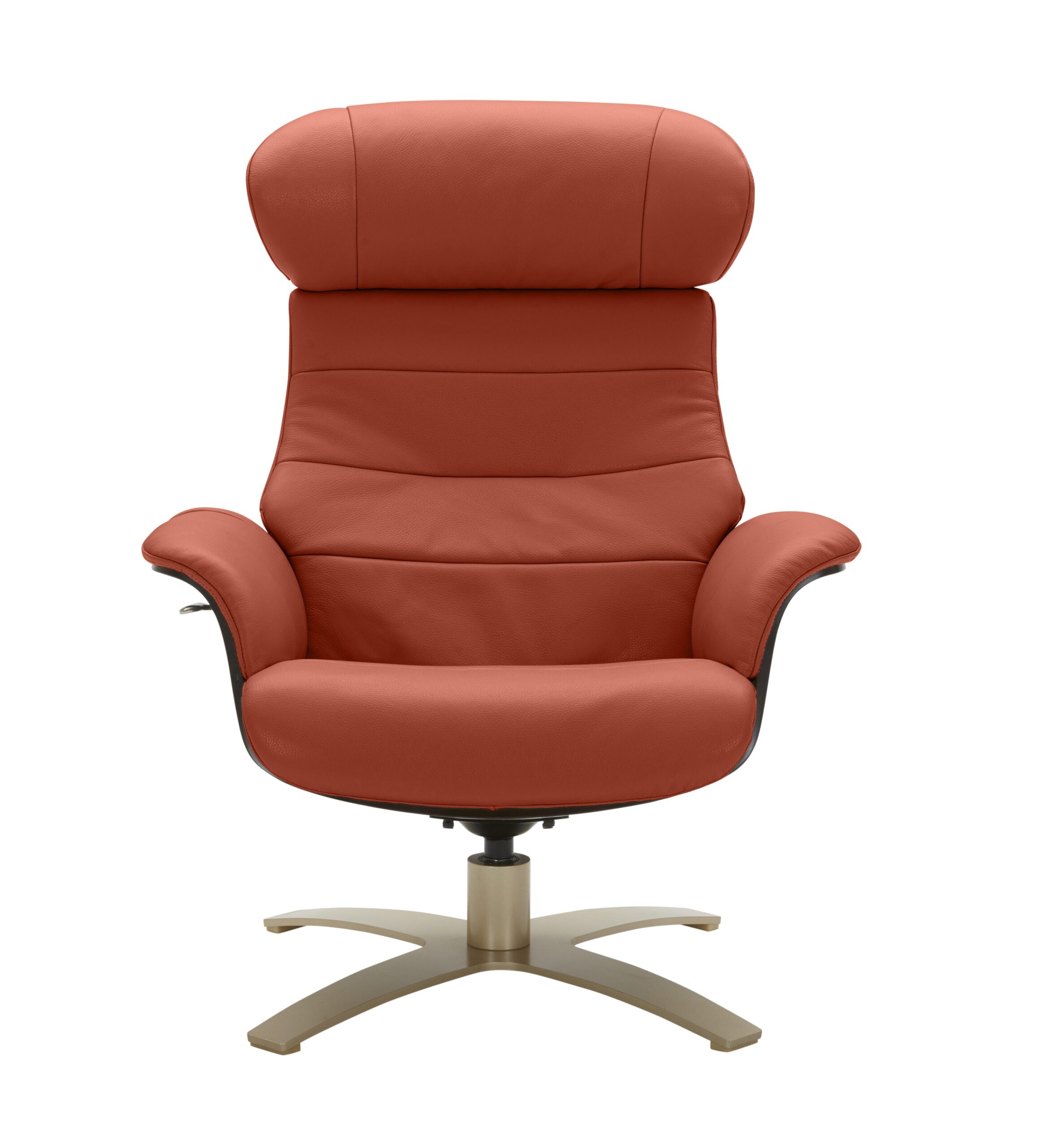 The Karma Lounge Chair in Pumpkin - Image 4
