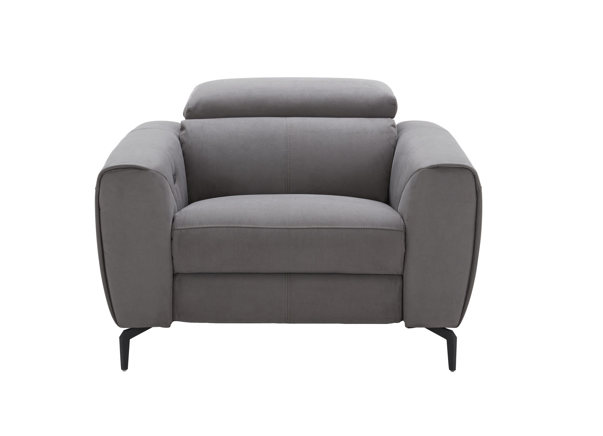 Lorenzo Motion Sofa Set in Grey Fabric - Image 6