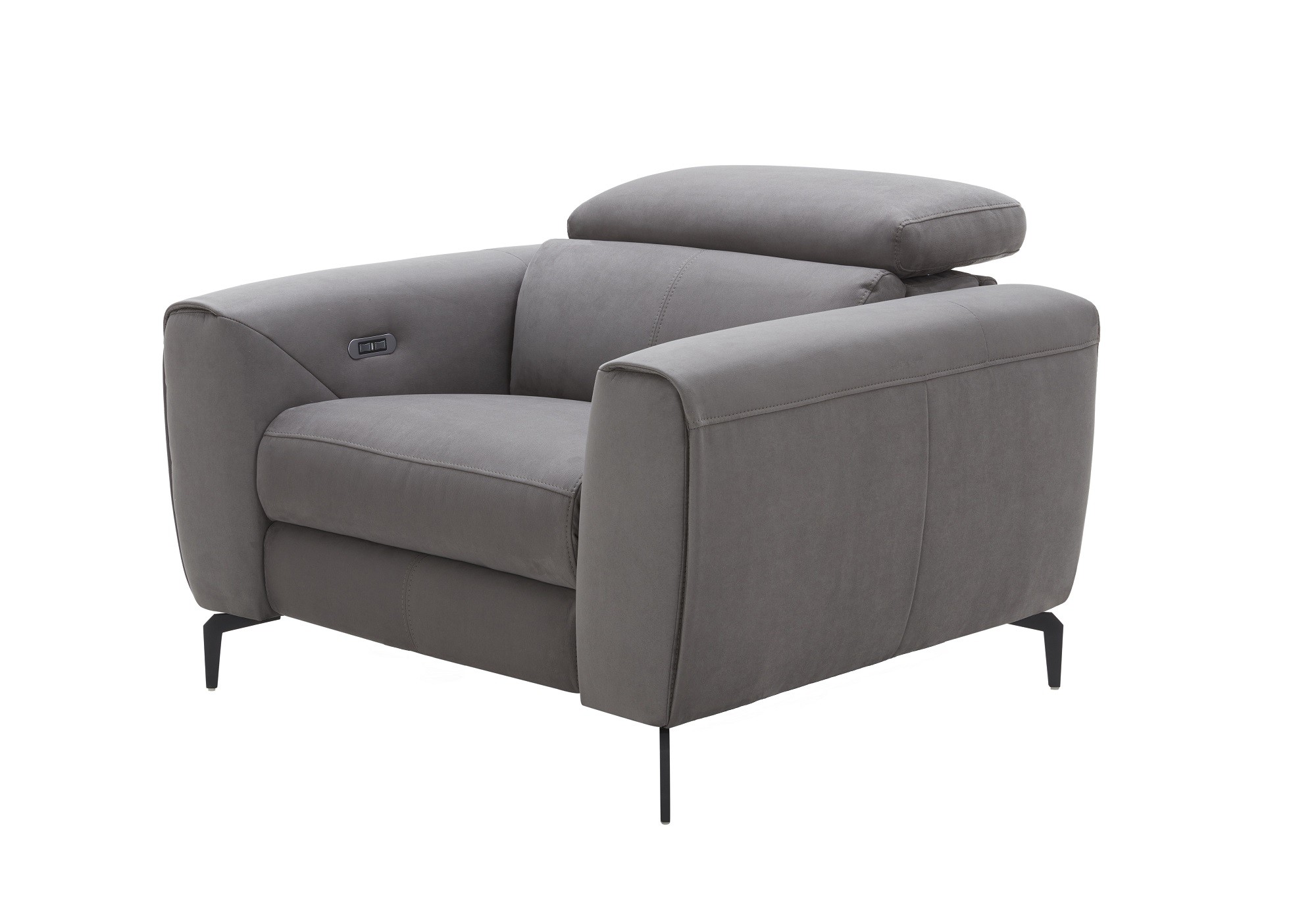 Lorenzo Motion Sofa Set in Grey Fabric - Image 8