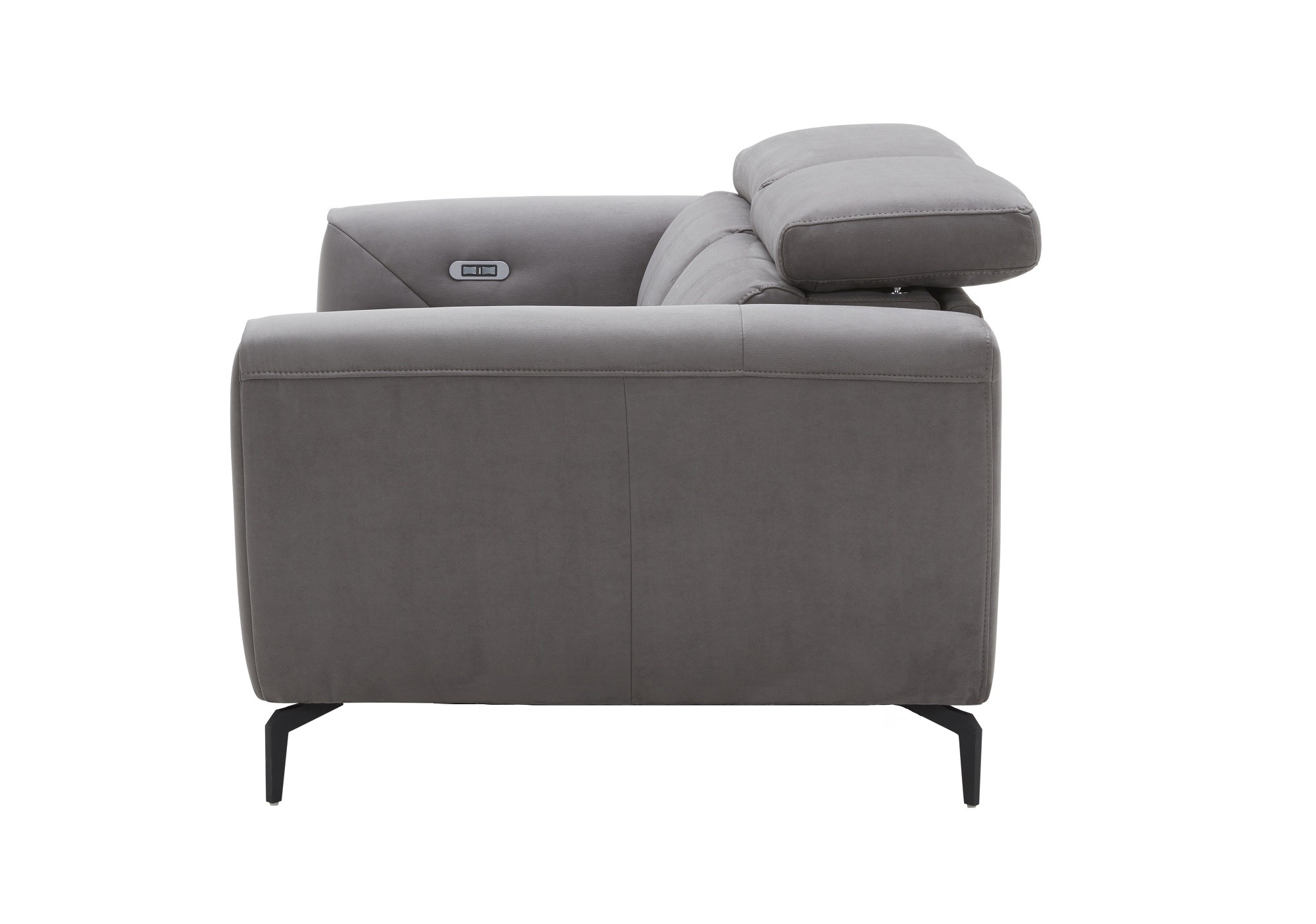 Lorenzo Motion Sofa Set in Grey Fabric - Image 5