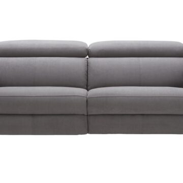 Lorenzo Motion Sofa Set in Grey Fabric