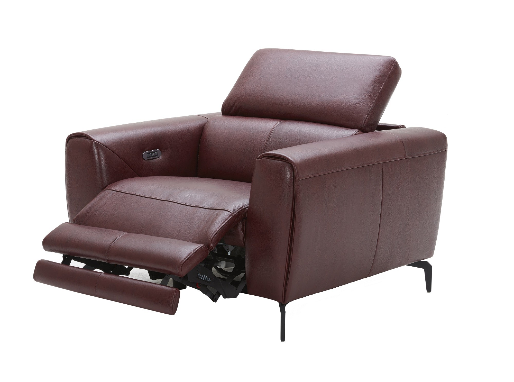 Lorenzo Motion Sofa Set in Merlot - Image 7