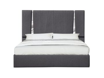Matissee Bed in Charcoal