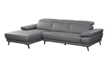 Mercer Slate LHF Chaise