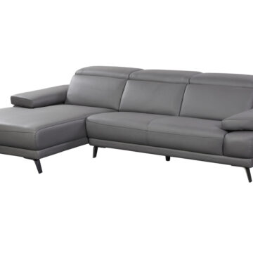 Mercer Slate LHF Chaise