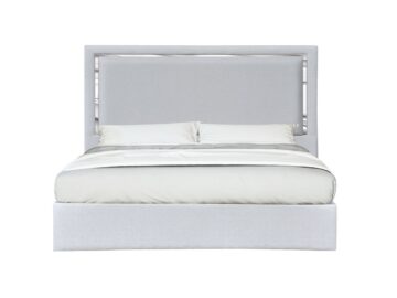 Monet Bed in Silver Grey