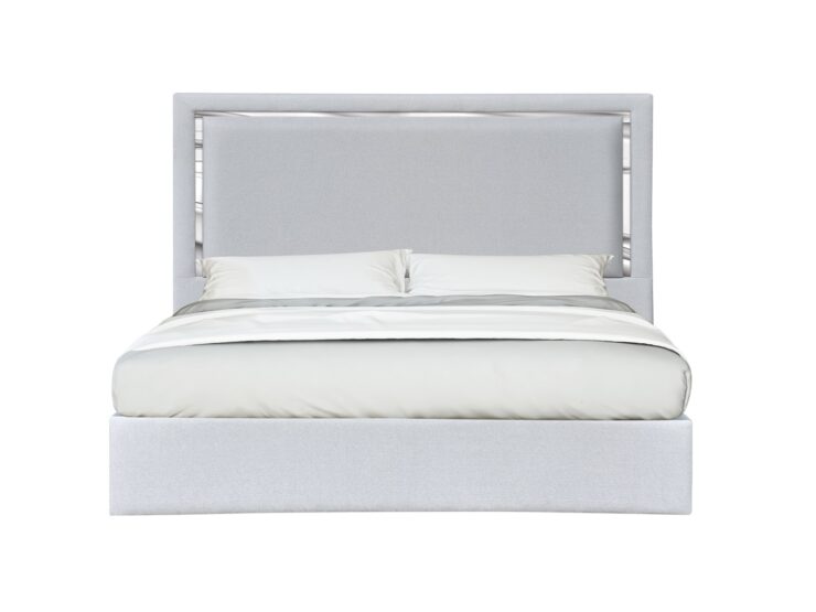 Monet Bed in Silver Grey