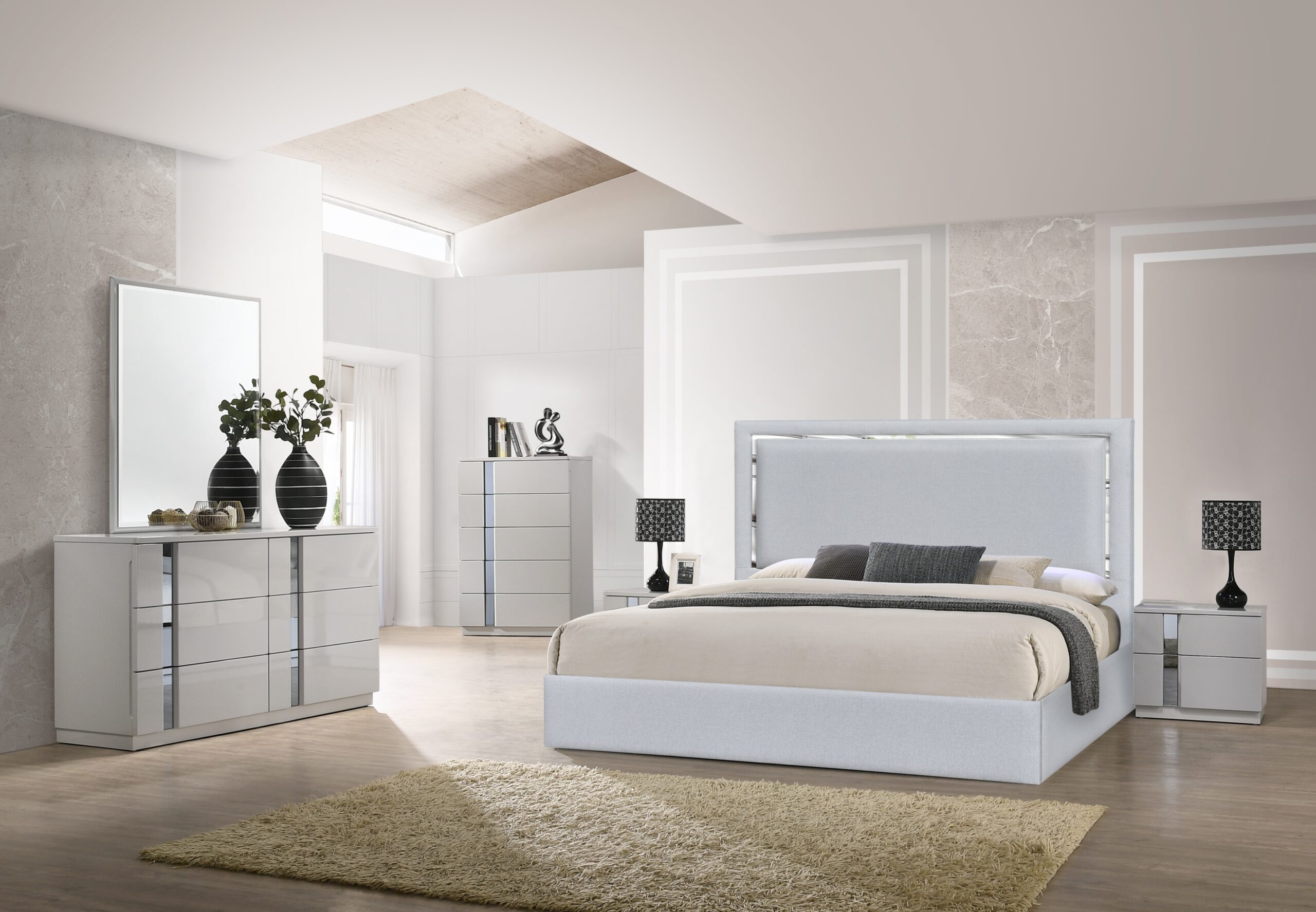 Monet Bed in Silver Grey - Image 8