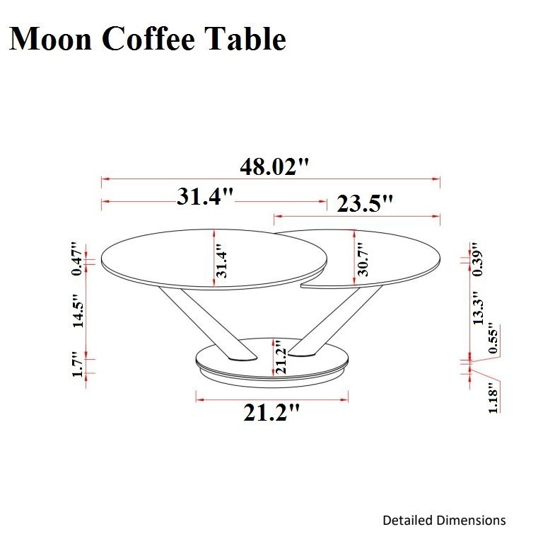 Moon Coffee Table - Image 4