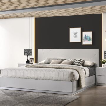 Naples Grey Bedroom Set