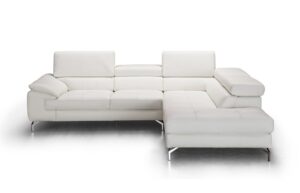 Nila Premium Leather Sectional