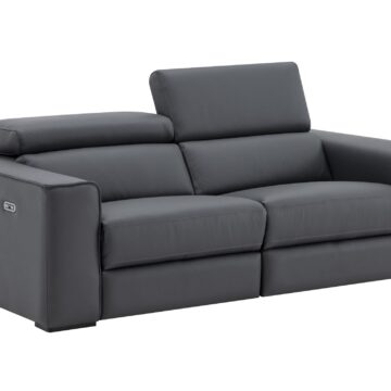 Picasso Love Seat In Blue Grey (no console)
