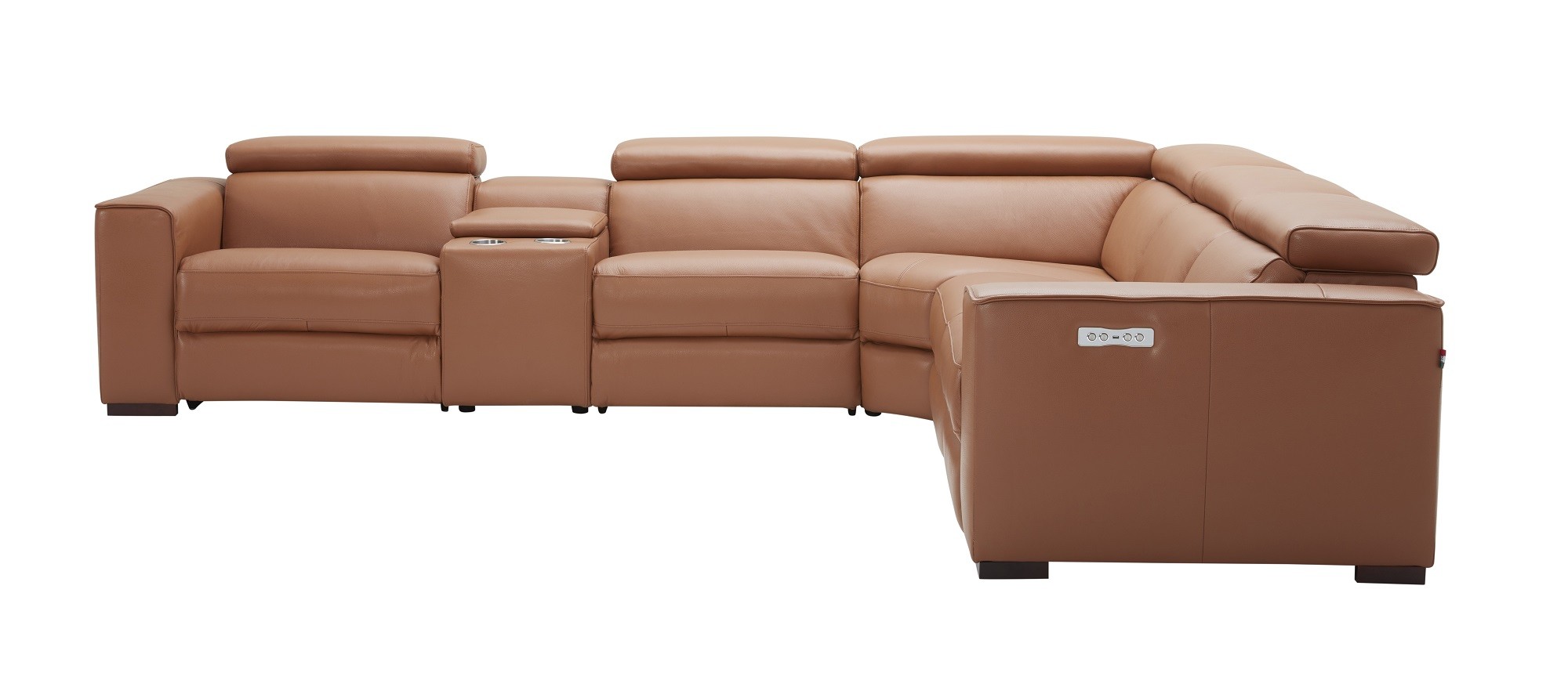 Picasso 6Pc Motion Sectional In Caramel - Image 4