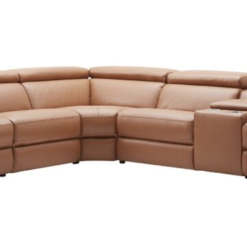 Picasso 6Pc Motion Sectional In Caramel