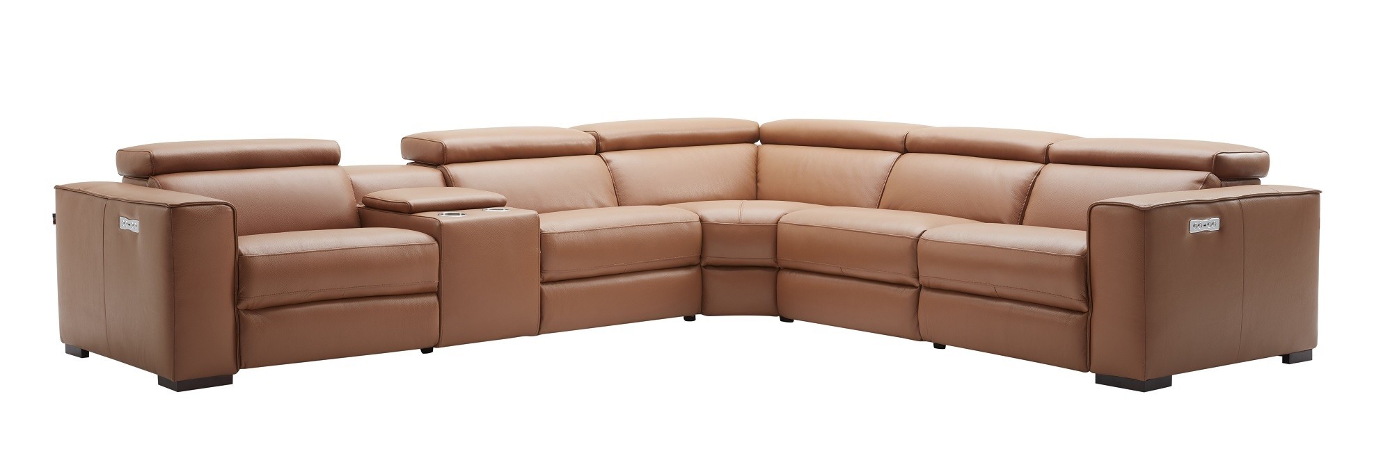 Picasso 6Pc Motion Sectional In Caramel - Image 16